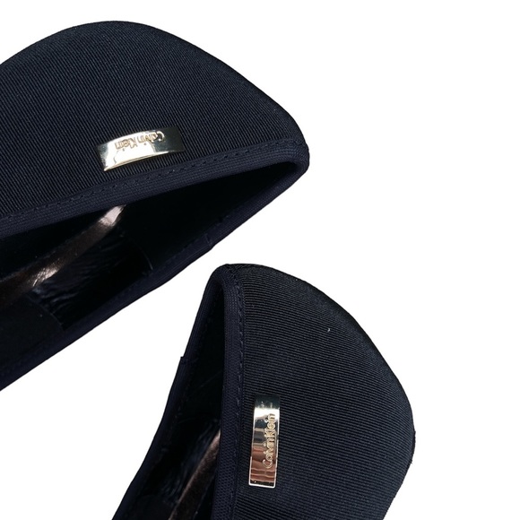 Calvin Klein Nitza Pumps Pointed Toe Black Size 8 - Picture 7 of 8